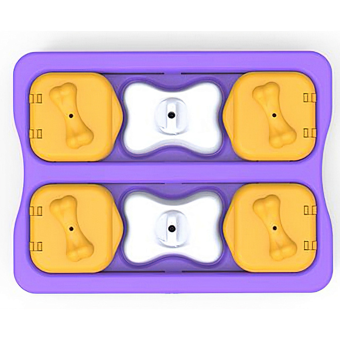 Игра-головоломка Nina Ottosson Brick mini для щенков и собак мелких пород, 2 уровень сложности (средний) СКИДКА 30%