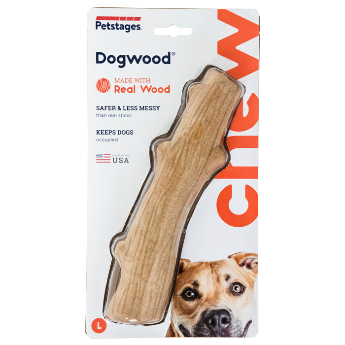 Petstages игрушка для собак Dogwood палочка деревянная 20 см большая СКИДКА 30%