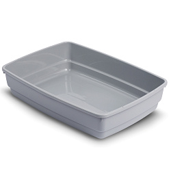 Туалет-лоток My Pets Solutions WCAT 53х38х16h см серый СКИДКА 40%