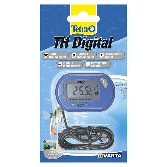 Tetra TH Digital Thermometer цифровой термометр для точного измерения температуры воды в аквариуме СКИДКА 60%