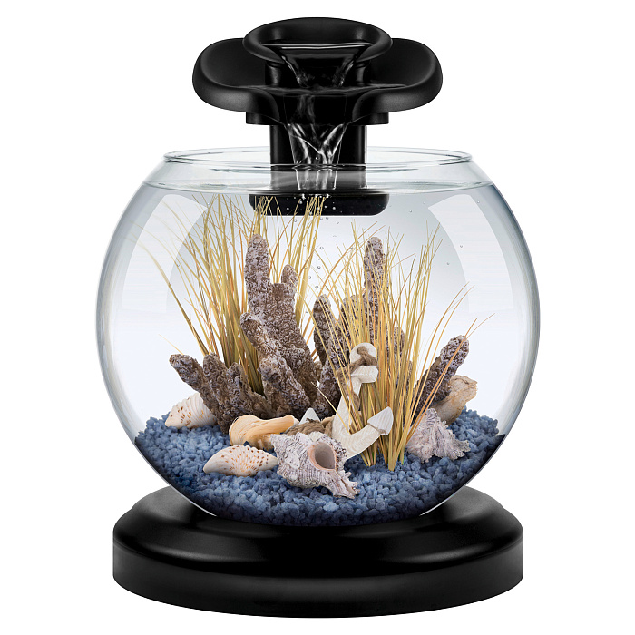 Tetra Cascade Globe Duo Waterfall аквариумный комплекс черный 6,8 л СКИДКА 60%