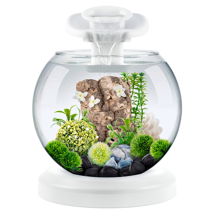 Tetra Cascade Globe Duo Waterfall аквариумный комплекс белый 6,8 л СКИДКА 60%