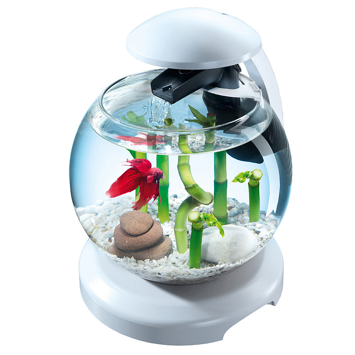 Tetra Cascade Globe White аквариумный комплекс белый 6,8 л СКИДКА 60%