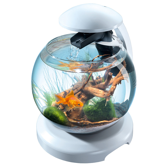 Tetra Cascade Globe White аквариумный комплекс белый 6,8 л СКИДКА 60%