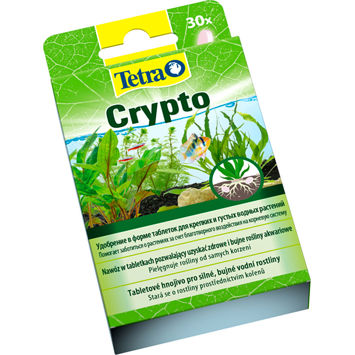 Tetra Crypto удобрение для растений 30 таб. СКИДКА 60%
