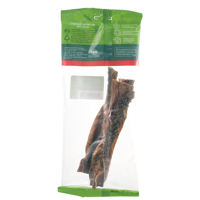 Лакомство TiTBiT Рубец говяжий XL для собак 66 г