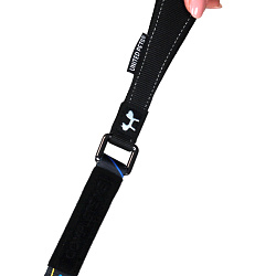 Поводок United Pets для собак Complete me 20 x 1400 mm, черный с разноцветными булавками СКИДКА 40%