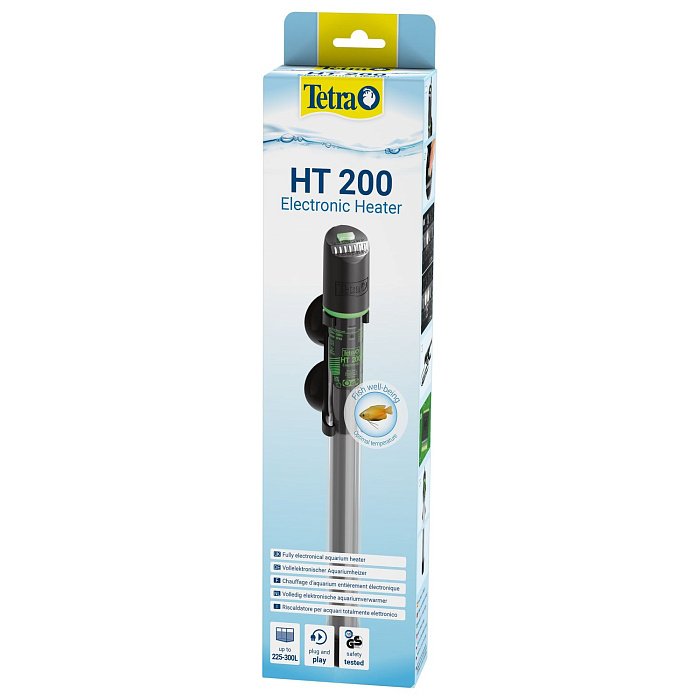 Нагреватель электронный Tetra HT 200 Bт для аквариумов 225-300л