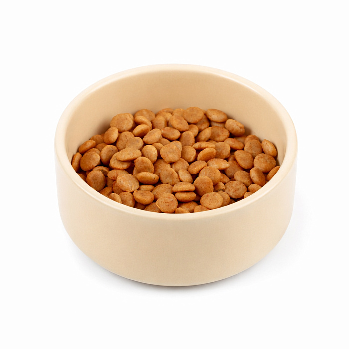 Миска Mr.Kranch Bamboo керамическая сливочная бамбуковой подставке 860 мл