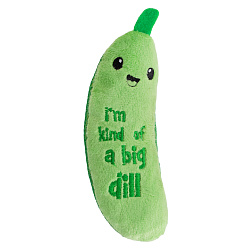 Игрушка Catstages Dental для кошек "Огурец Крутыш" c кошачьей мятой 15 см СКИДКА 50%