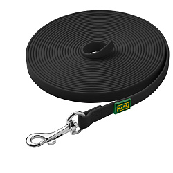 Hunter поводок для собак Convenience, 10/500, биотан, черный СКИДКА 50%