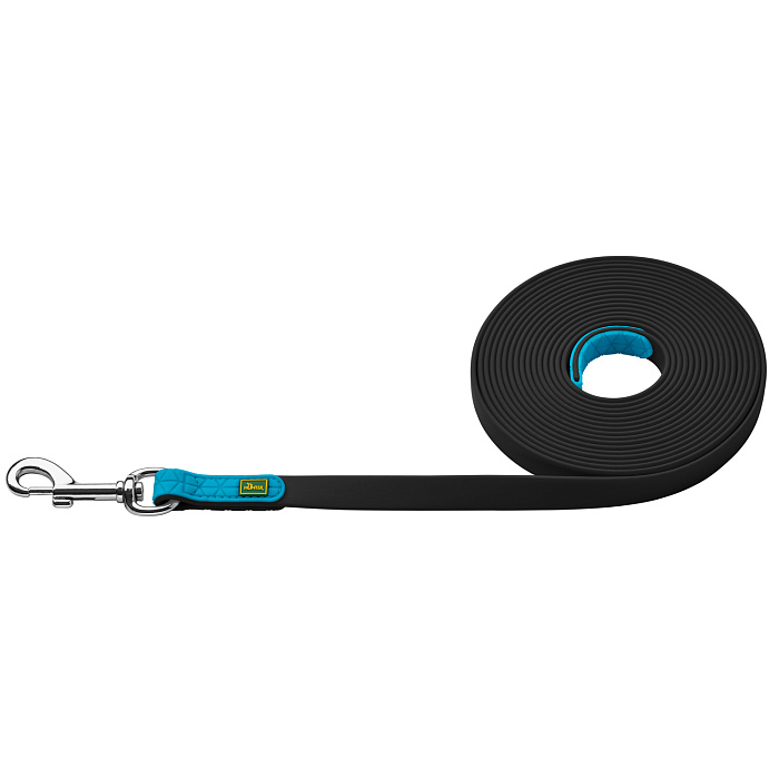 Hunter поводок для собак Convenience, 20/500, биотан, черный СКИДКА 50%