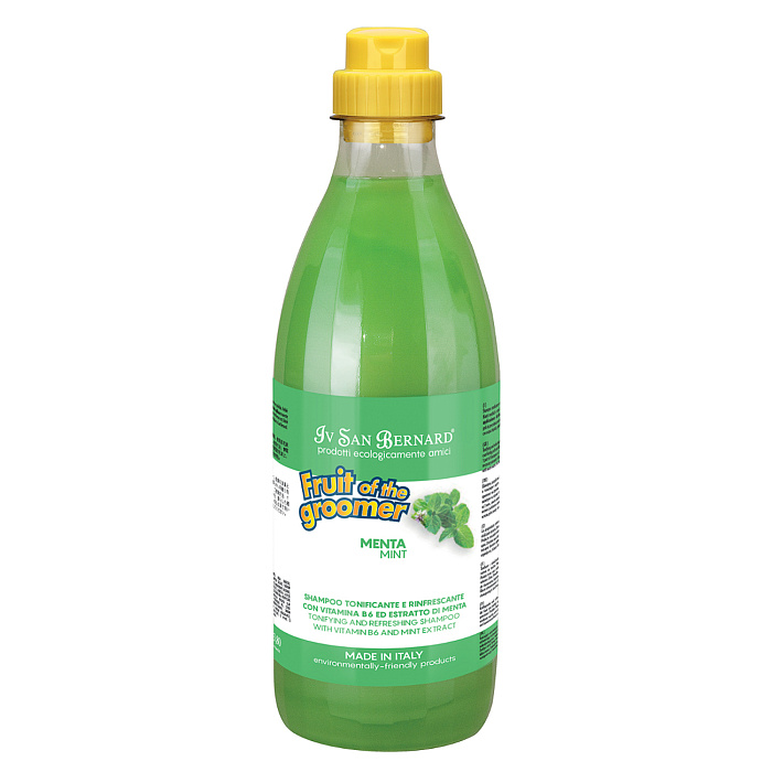 ISB Fruit of the Groomer Mint Шампунь для любого типа шерсти с витамином В6 1 л