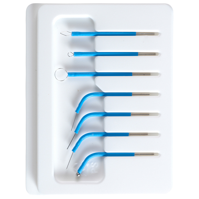 KRUUSE (из наличия) набор из 7 ножей для электрохирургического инструмента СКИДКА 80%