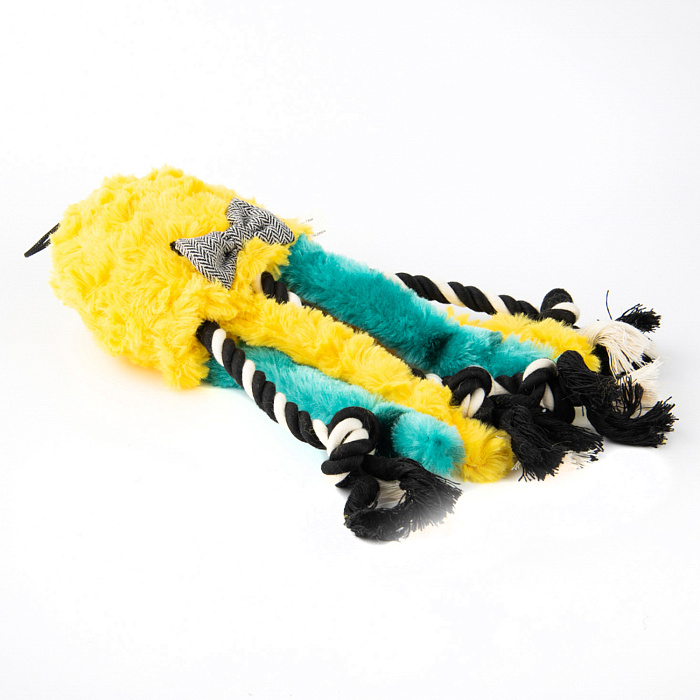 Игрушка Elder Club для собак Медуза разноцветная 26 см