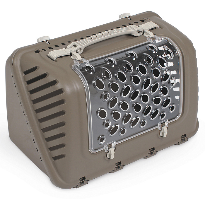 Переноска MPS P-BAG с плечевым ремнем, облегченная, 44,5x26,5x28см цвет коричневый