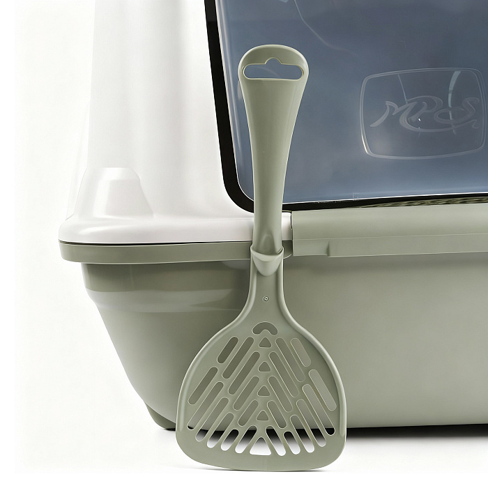 Био-туалет MPS NETTA MAXI для крупных кошек, 66х49х50 см, зелёный