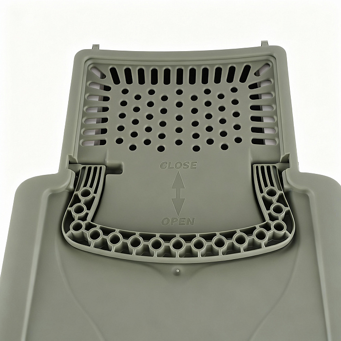 Био-туалет MPS NETTA MAXI для крупных кошек, 66х49х50 см, зелёный