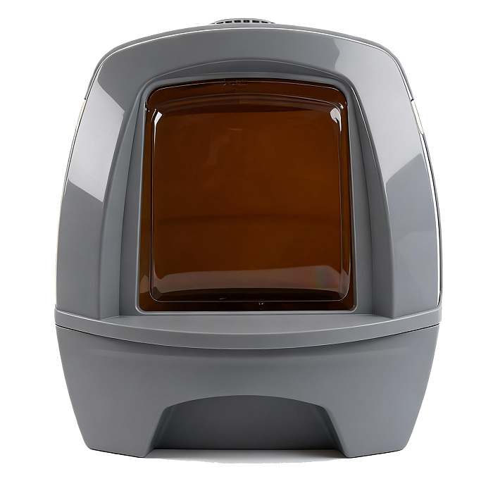Био-туалет MPS 80'S для кошек с выдвижным лотком 50х40х42см, серый