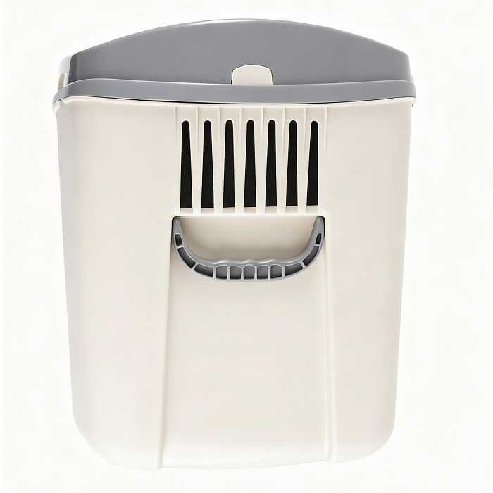 Био-туалет MPS 80'S для кошек с выдвижным лотком 50х40х42см, серый