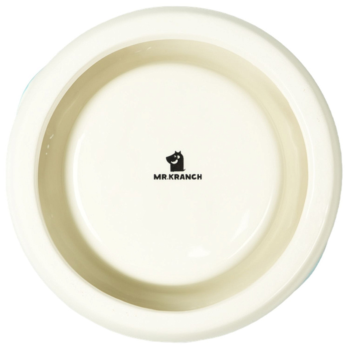 Миска Mr.Kranch Bamboo Пончик керамическая розовая на бамбуковой подставке 250 мл