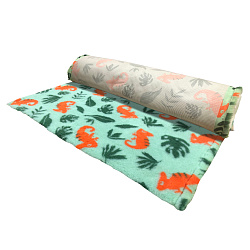 Коврик меховой ProFleece Mr.Kranch ХАМЕЛЕОН 1х1,6м зеленый/оранжевый СКИДКА 30%