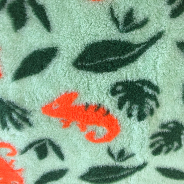 Коврик меховой ProFleece Mr.Kranch ХАМЕЛЕОН 1х1,6м зеленый/оранжевый СКИДКА 30%