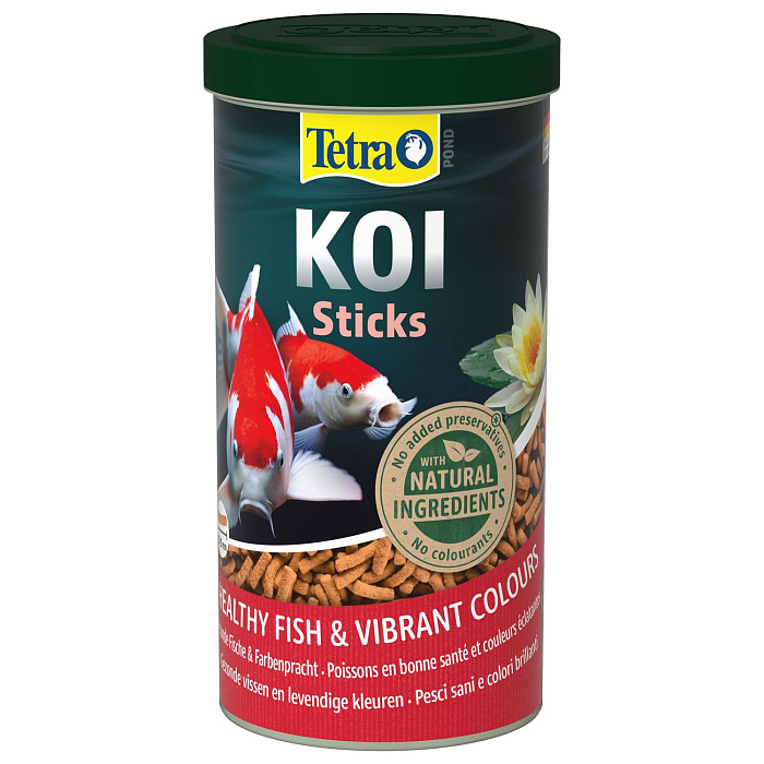 Tetra Pond Koi Sticks основной корм для кои палочки 1 л