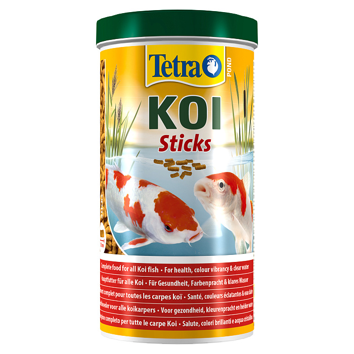 Tetra Pond Koi Sticks основной корм для кои палочки 1 л