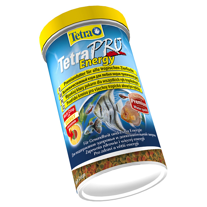 TetraPro Energy Crisps корм-чипсы для всех видов рыб для дополнительной энергии 500 мл