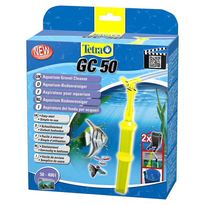 Tetra GC 50 грунтоочиститель (сифон) большой для аквариумов от 50-400 л СКИДКА 50%