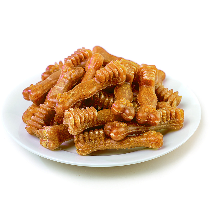 Wanpy Dog Лакомство для собак "Зубные щетки со вкусом курицы" 100 г