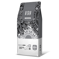 Сухой корм VIDA PROFESSIONAL HIGH PREMIUM для взрослых собак средних и крупных пород из курицы с индейкой и овощами 20 кг