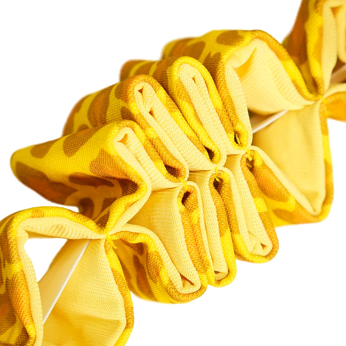 Игрушка Mr.Kranch для собак Жираф с карманами под лакомство 36 см желтая