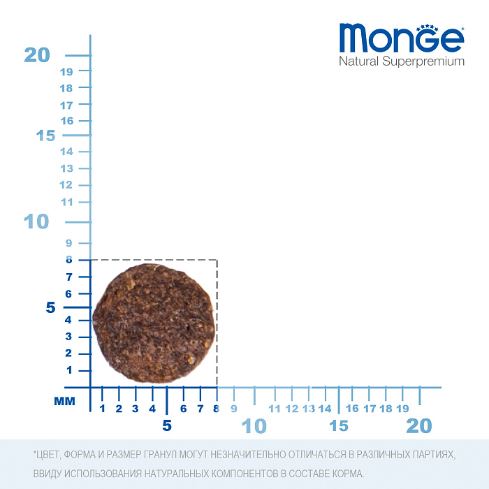 Сухой корм Monge Dog BWild LOW GRAIN Puppy & junior для щенков, низкозерновой, из мяса оленя 2,5 кг