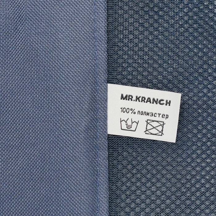 Лежанка-шезлонг каркасная для собак Mr.Kranch Elevated S малая 62х46х19 см синяя