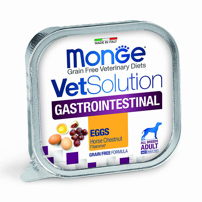 Диетический корм Monge VetSolution Dog Gastrointestinal Гастроинтестинал для собак при заболеваниях ЖКТ 150 г