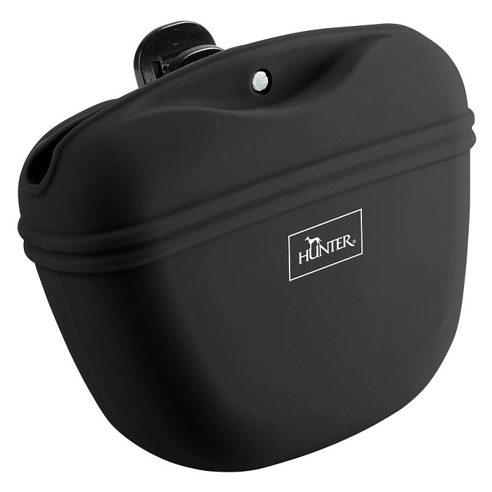 Hunter сумочка для лакомств силиконовая антрацит СКИДКА 30%
