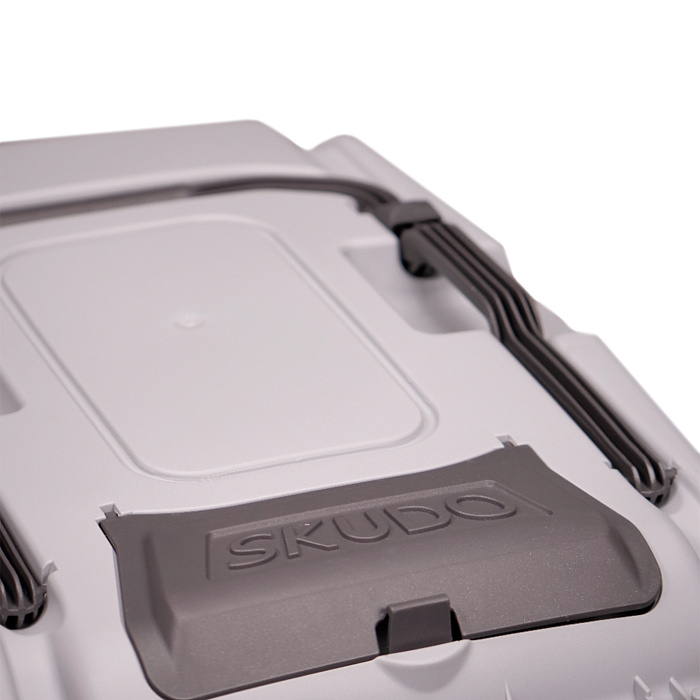 MPS переноска SKUDO 4  68х48х51h см с металлической дверцей с замком серая