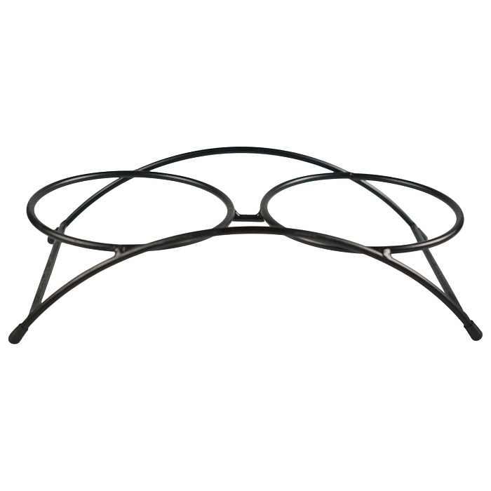 Миски Mr.Kranch на подставке для собак и кошек двойные 2x290 мл fish&chips голубые