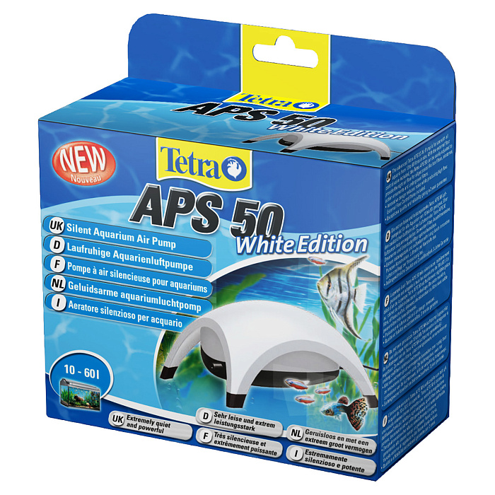 Tetra AРS 50 компрессор для аквариумов 10-60 л белый СКИДКА 50%
