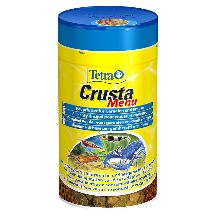 Tetra Crusta Menu корм для раков и креветок "4 вида" 100 мл