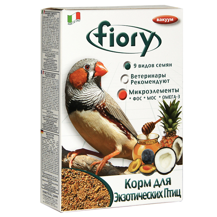 FIORY корм для экзотических птиц Esotici 400 г