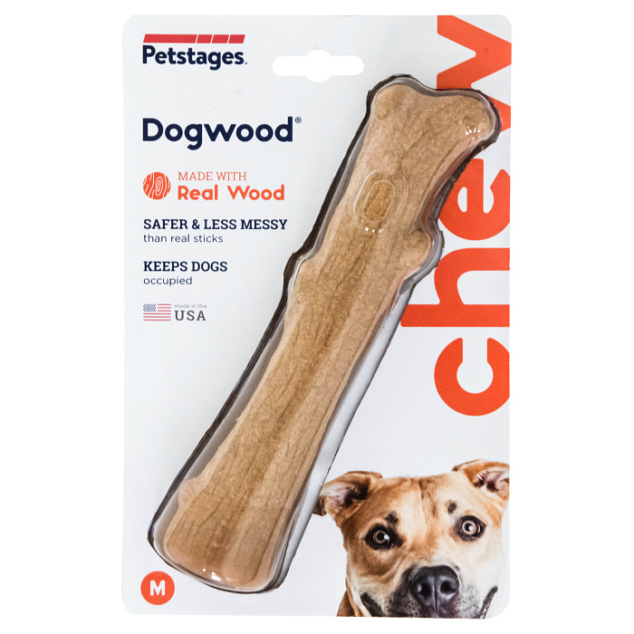 Petstages игрушка для собак Dogwood палочка деревянная 18 см средняя