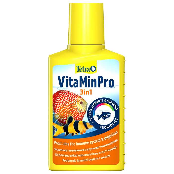 Кондиционер Tetra VitaMinPro 3in1 для ухода за водой 100 мл