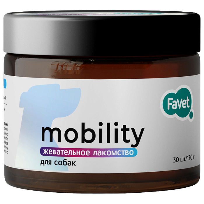 Favet Функциональное лакомство PetPantel Soft Chews для мышц и суставов для собак, 120г