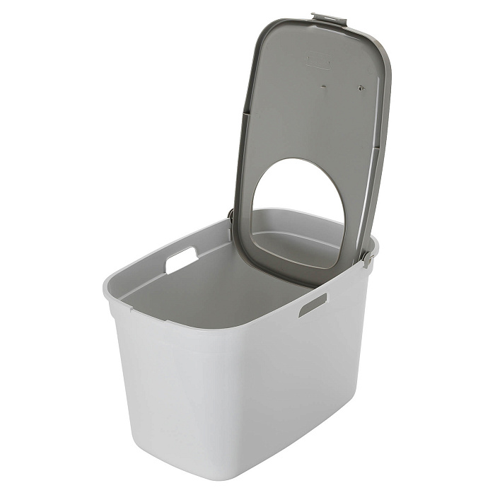 Moderna био-туалет Top Cat 59x39x38h см, вертикальный вход, бело-серый СКИДКА 40%