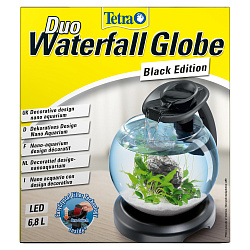 Tetra Cascade Globe Duo Waterfall аквариумный комплекс черный 6,8 л СКИДКА 60%