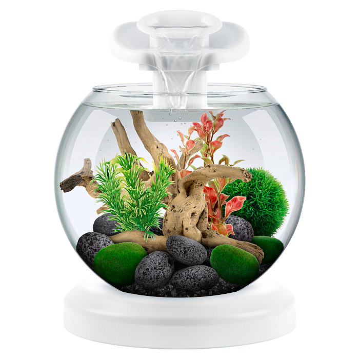 Tetra Cascade Globe Duo Waterfall аквариумный комплекс белый 6,8 л СКИДКА 60%
