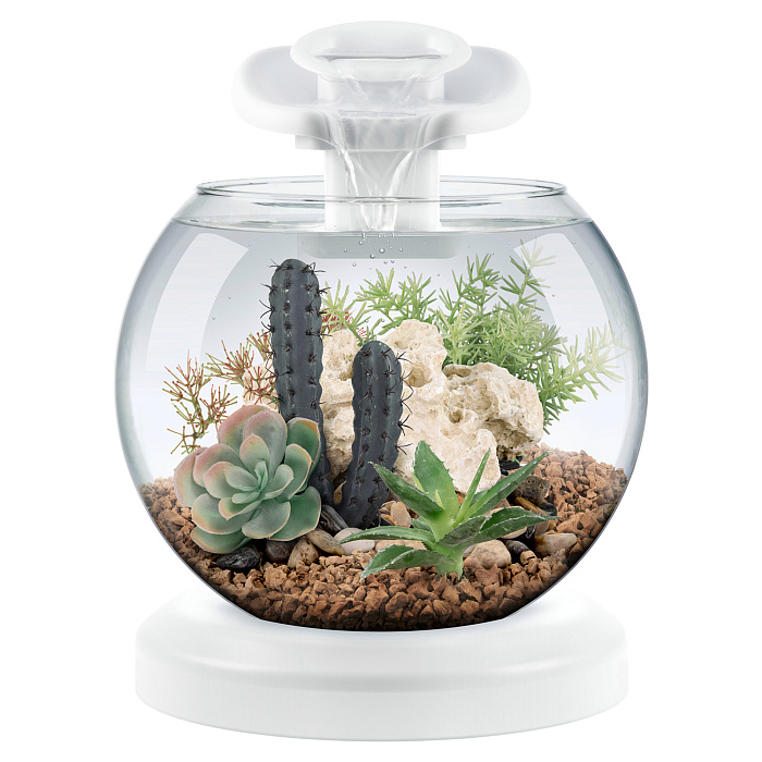 Tetra Cascade Globe Duo Waterfall аквариумный комплекс белый 6,8 л СКИДКА 60%